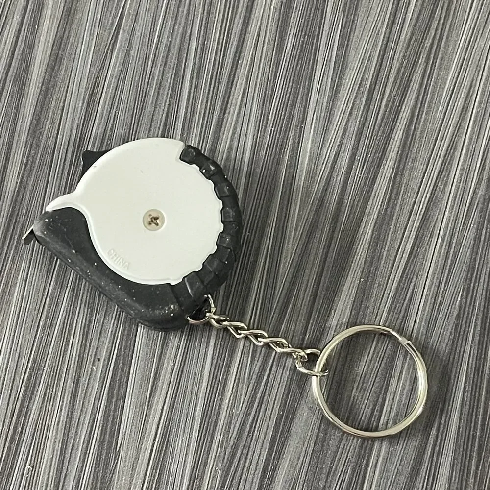 Retractable Steel Mini‎ Pocket Measuring Ruler Tape Keychain 100cm Measure HOT